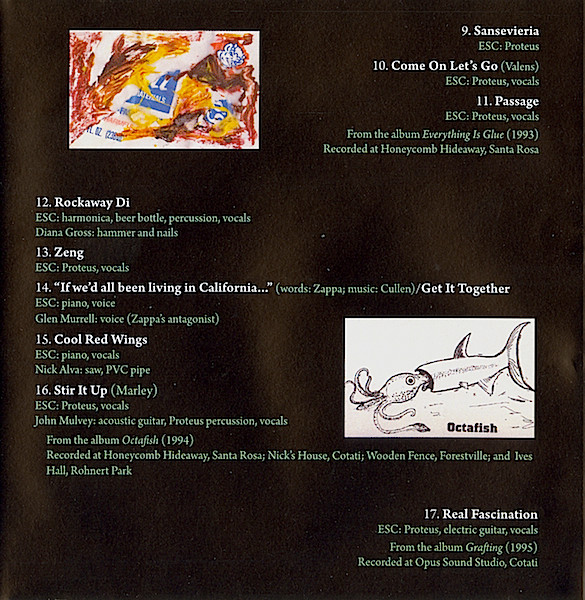 descargar álbum Eric Shaggy Cullen - Anthology 1989 2002 The Neptunes And Mermaid Years