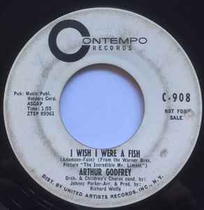 Arthur Godfrey - I Wish I Were A Fish / Hootenanny Dixie Band album cover