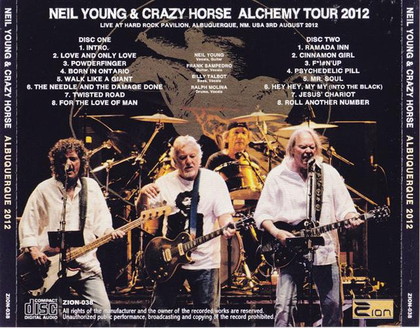 last ned album Neil Young & Crazy Horse - Albuquerque 2012