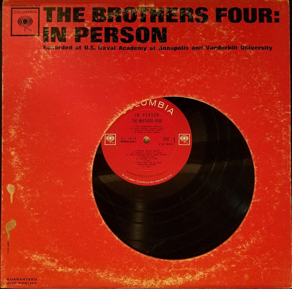 The Brothers Four – In Person (1962, Hollywood Pressing, Vinyl