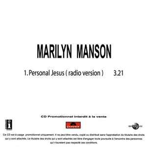 Marilyn Manson - Personal Jesus album cover