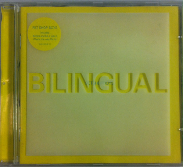 Petshopboys – Bilingual (2018, 180g, Vinyl) - Discogs