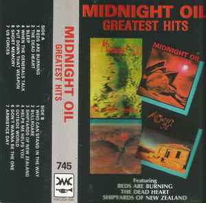 Midnight Oil - Greatest Hits album cover