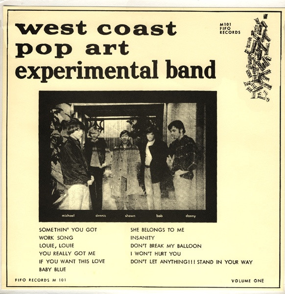 tijger Grand Smelten The West Coast Pop Art Experimental Band – Volume 1 (1994, Vinyl) - Discogs