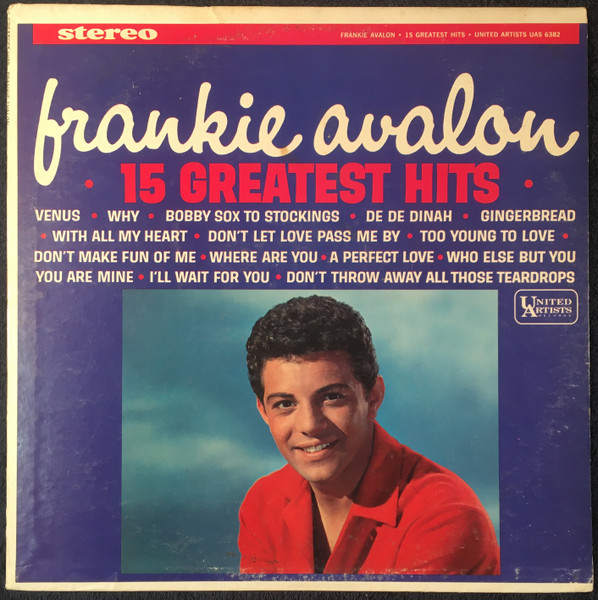 Frankie Avalon – 15 Greatest Hits (1964