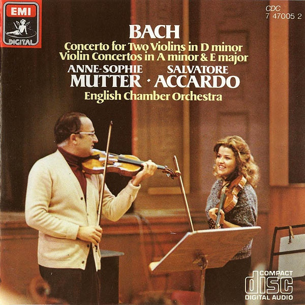 Bach - Anne-Sophie Mutter, Salvatore Accardo, English Chamber