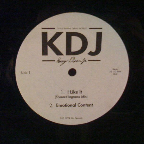 Kenny Dixon Jr. / Moodymann – I Like It (1994, Vinyl) - Discogs