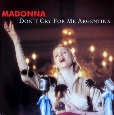 Madonna – Don't Cry For Me Argentina (1997, Vinyl) - Discogs