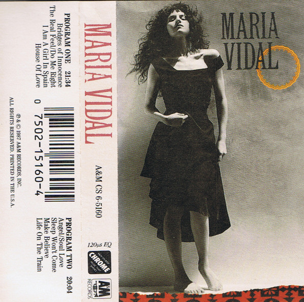 Maria Vidal – Maria Vidal (1987, Cassette) - Discogs