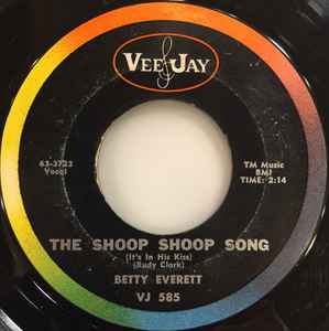 Betty Everett - The Shoop Shoop Song (It's In His Kiss) / Hands Off album cover
