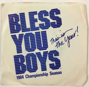 Detroit Tigers 1984 World Series Champs Bless You Boys Shirt