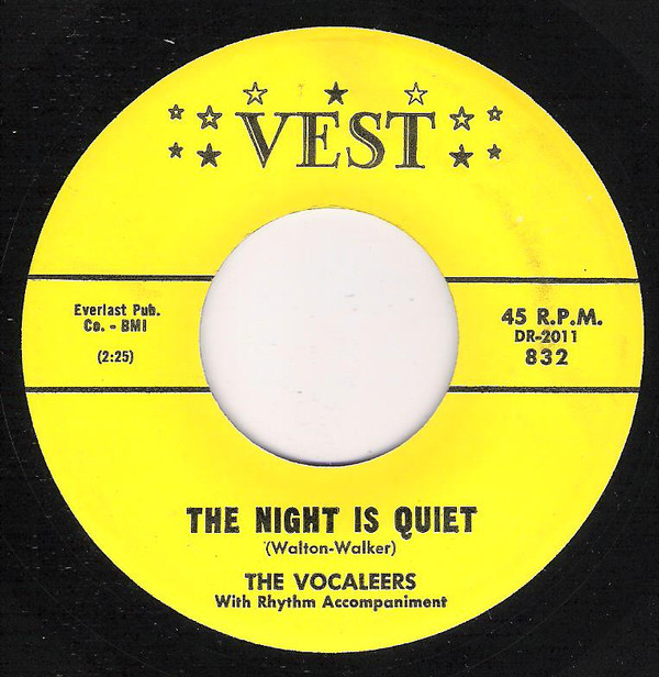 lataa albumi The Vocaleers - The Night Is Quiet Hear My Plea
