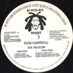 Ron Carroll - My Prayer album cover