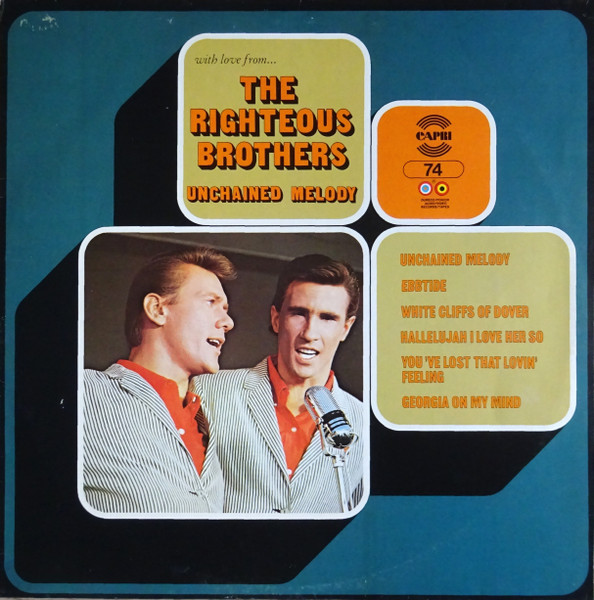 Righteous Brothers – Unchained Melody (1971, Vinyl) - Discogs