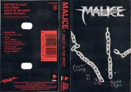 Malice – Crazy In The Night (1989, CD) - Discogs