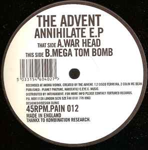 Annihilate E.P - The Advent