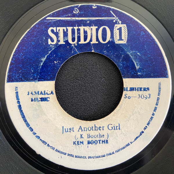 Ken Boothe / J Newton – Just Another Girl / Fooling You (1969 