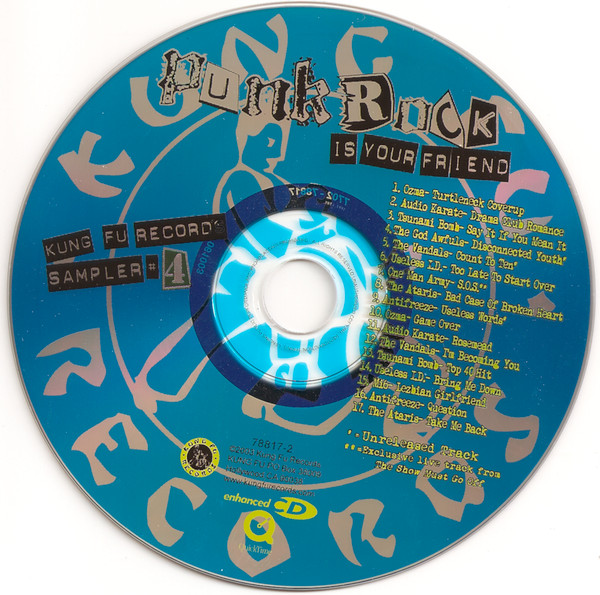 ladda ner album Various - Punk Rock Is Your Friend Kung Fu Records Sampler 4