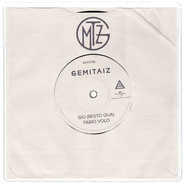 Gemitaiz – Giù (Resto Qua) / Fabio Volo (2016, Vinyl) - Discogs
