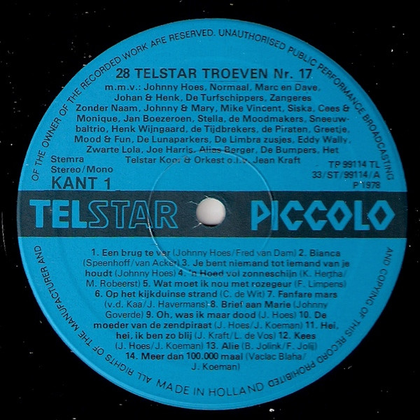ladda ner album Various - 28 Telstar Troeven 17