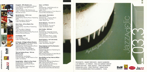 last ned album Various - Jazzadelic 033 High Fidelic Jazz Vibes