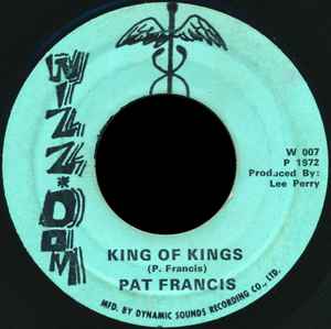 Pat Francis King Of Kings 1972 Vinyl Discogs