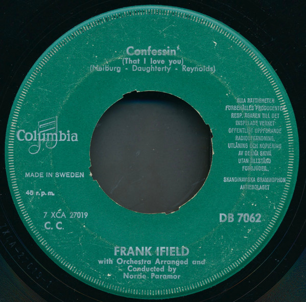 télécharger l'album Frank Ifield - Confessin Waltzing Matilda