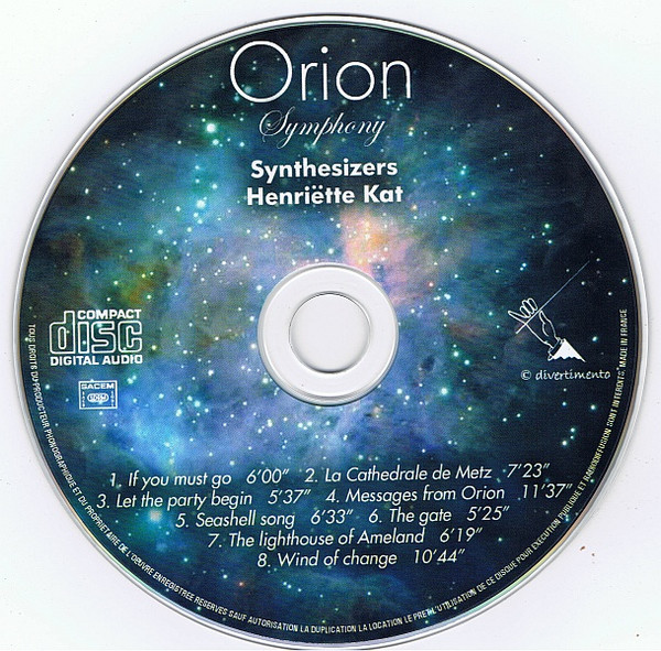 last ned album Henriëtte Kat - Orion Symphony