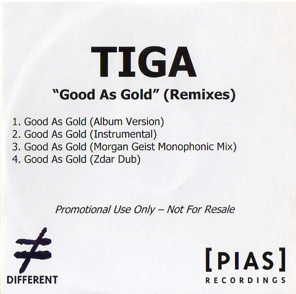 baixar álbum Tiga - Good As Gold