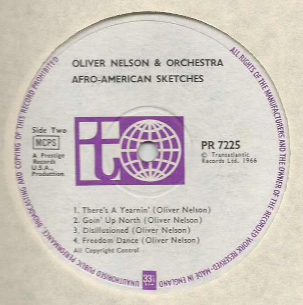 ladda ner album Oliver Nelson Orchestra - AfroAmerican Sketches