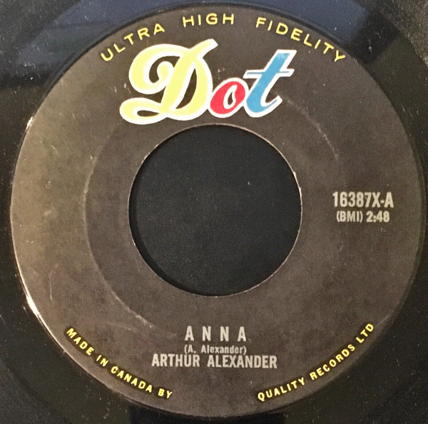 Arthur Alexander – Anna (1962, Vinyl) - Discogs