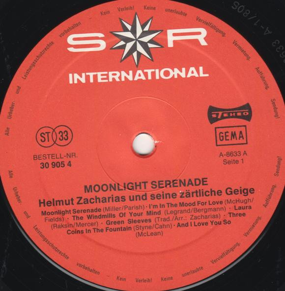 lataa albumi Helmut Zacharias - Moonlight Serenade
