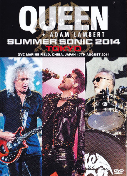 Queen + Adam Lambert – Summer Sonic 2014 Tokyo (2014, DVD) - Discogs