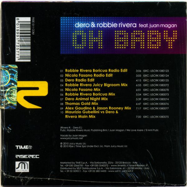 télécharger l'album Dero & Rivera feat Juan Magan - Oh Baby
