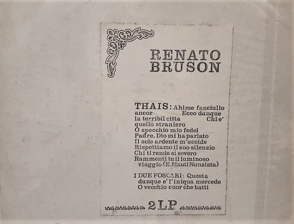 ladda ner album Renato Bruson - Thais