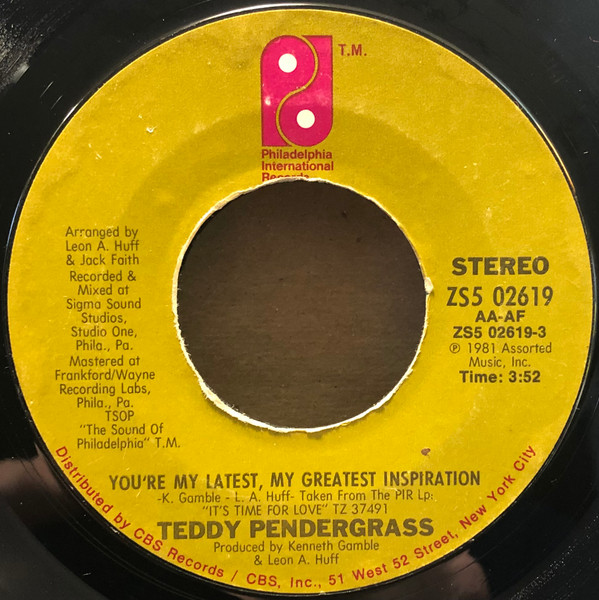 Teddy Pendergrass – Youre My Latest My Greatest Inspiration (2007 