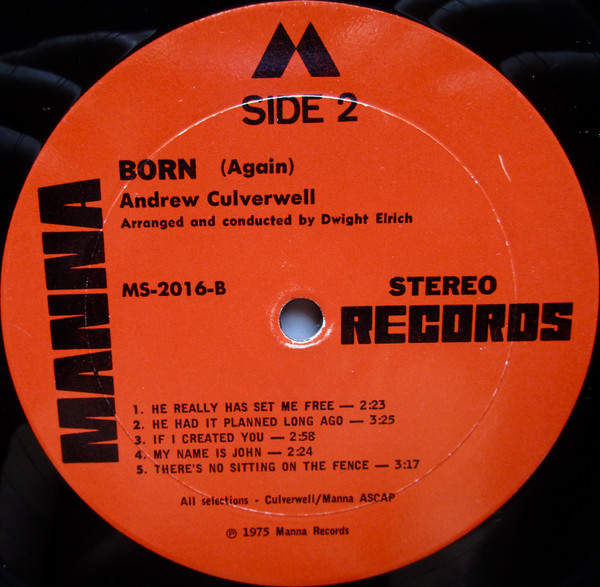 télécharger l'album Andrew Culverwell - Born Again