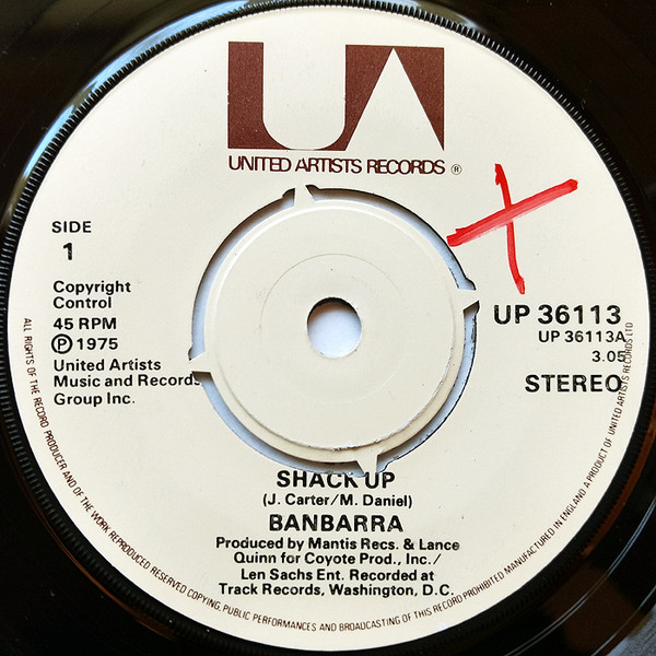 Banbarra - Shack Up | United Artists Records (UP 36113)