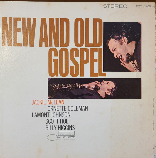 Jackie McLean – New And Old Gospel (1967, Keystone labels, Vinyl