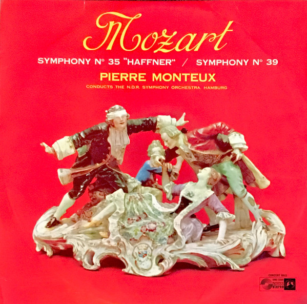 last ned album Mozart, Pierre Monteux, The NDR Symphony Orchestra, Hamburg - Symphony No 35 Haffner Symphony No 39
