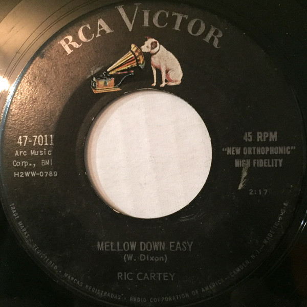 Ric Cartey – Mellow Down Easy / My Babe (1957, Vinyl) - Discogs