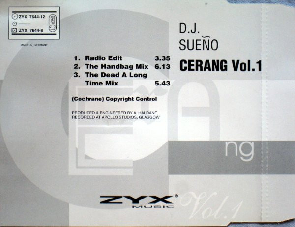 ladda ner album DJ Sueño - Cerang Vol 1