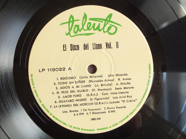 ladda ner album Various - El Disco Del Llano Vol2