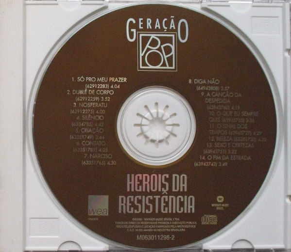 télécharger l'album Heróis Da Resistência - Geração Pop