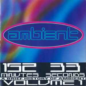 Various - A Brief History Of Ambient Volume 1 album cover
