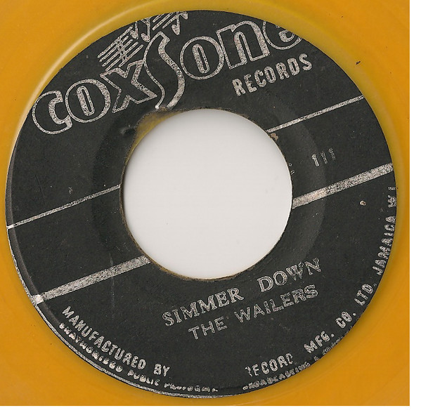 The Wailers – Simmer Down (Yellow vinyl, Vinyl) - Discogs