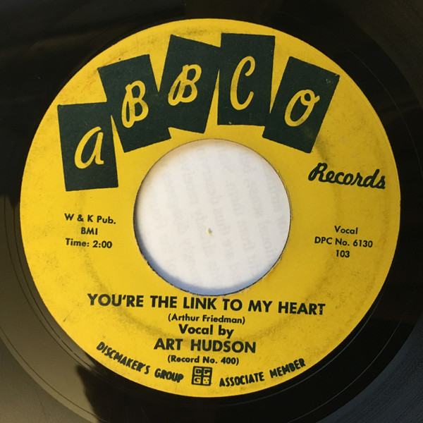 descargar álbum Art Hudson - Youre The Link To My Heart Girl With The Freckled Nose