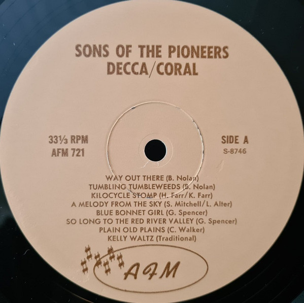 lataa albumi The Sons Of The Pioneers - Decca Coral