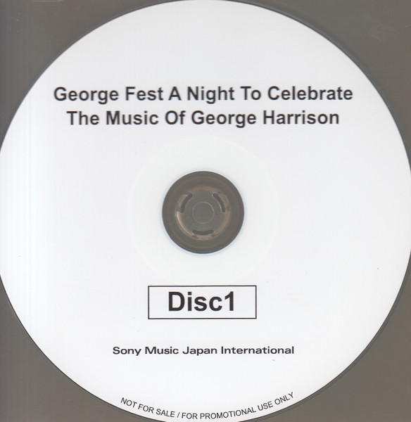 George Fest: A Night To Celebrate The Music Of Harrison (2016, CDr) - Discogs