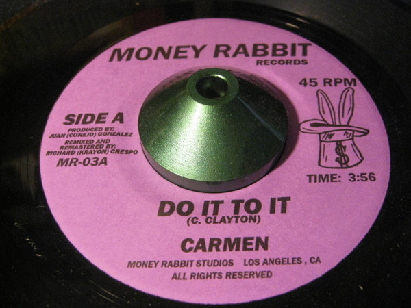 Carmen – Do It To It (2015, Vinyl) - Discogs